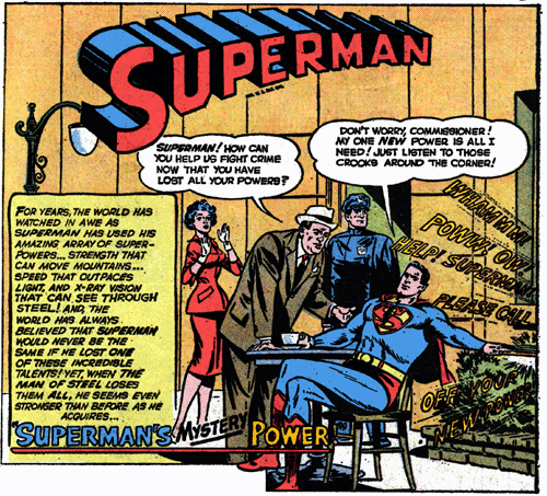 Superman's MYSTERY POWER!