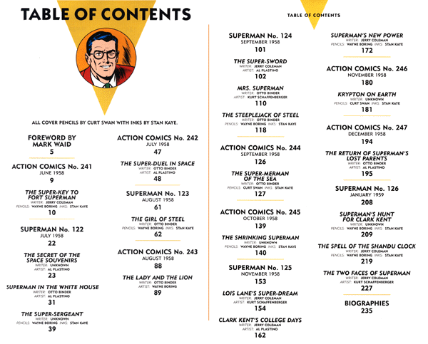Table of Contents