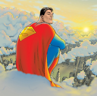 Sitting on a Cloud - cover to issue #1