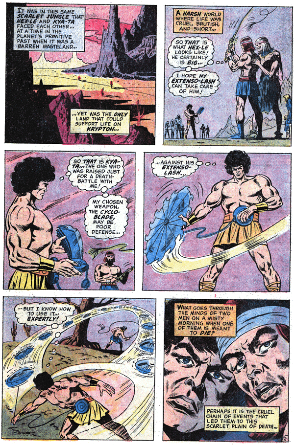 Page 2 of Let My People Live! by Elliot S! Maggin, Bob Brown, and Dave Cockrum