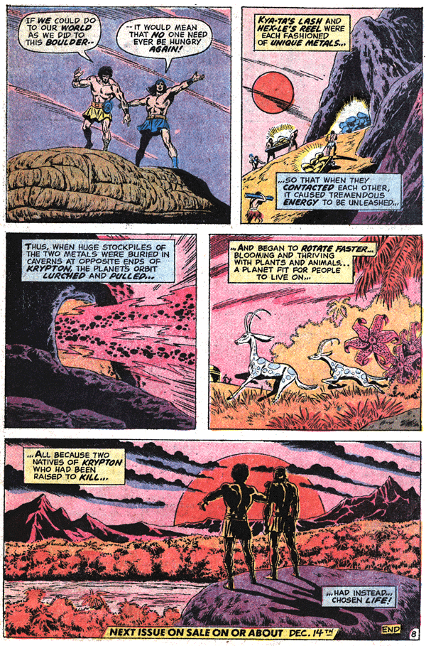 Page 8 of Let My People Live! by Elliot S! Maggin, Bob Brown, and Dave Cockrum