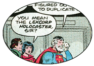 Scene from 'The Ghost of Superman Future'