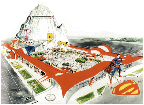 Tour the Superman Themepark