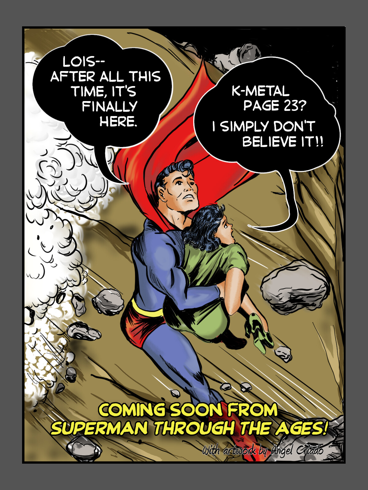 The K-Metal from Krypton: Page 23 coming soon