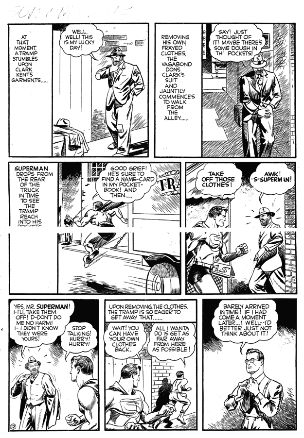K-Metal from Krypton - Page 12: Lucky Day [Boring & Komisarow]