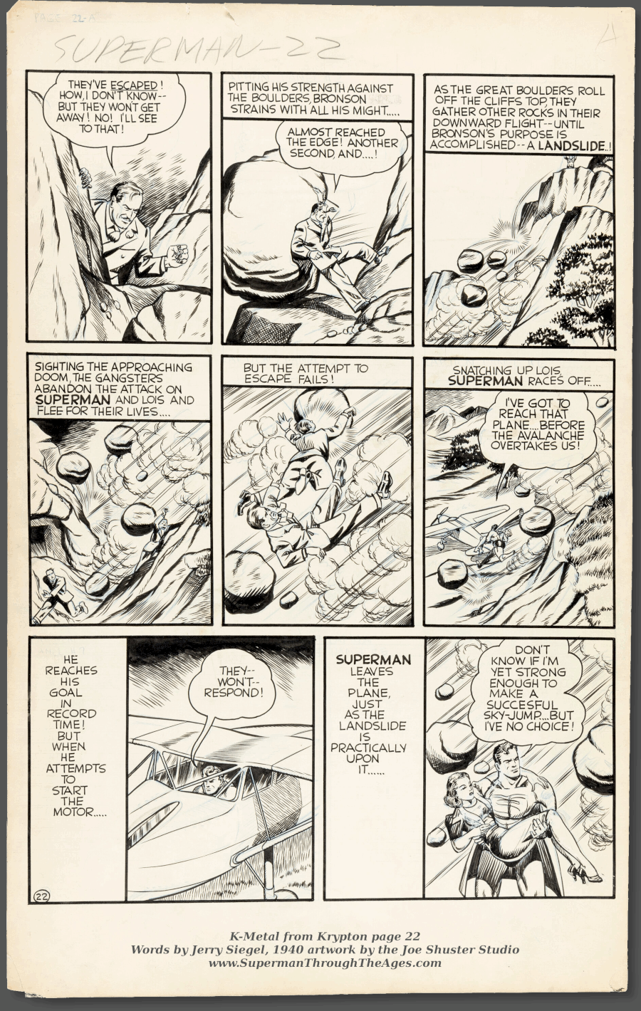 K-Metal from Krypton - Page 22: Landslide! [Bogdanove]