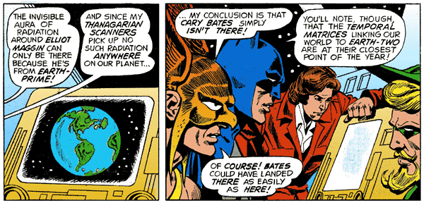 Elliot S! Maggin teams up with the JLA in Justice League of America #123