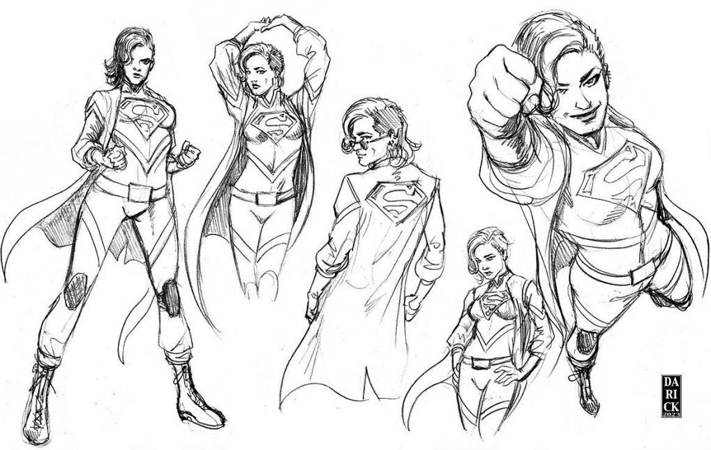 Concept sketches of SKYSOCKET by Darick Robertson