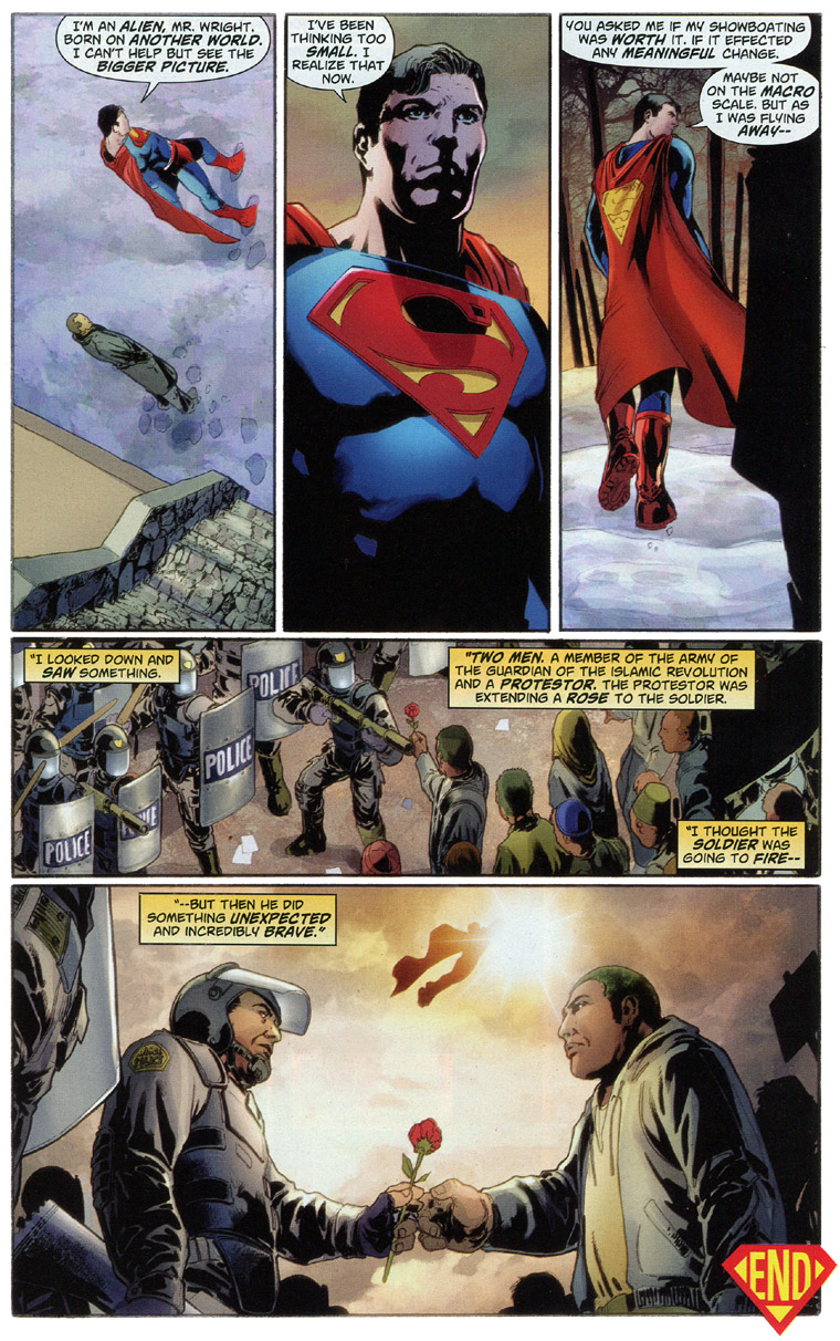 Superman renounces U.S. Citizenship, page 9