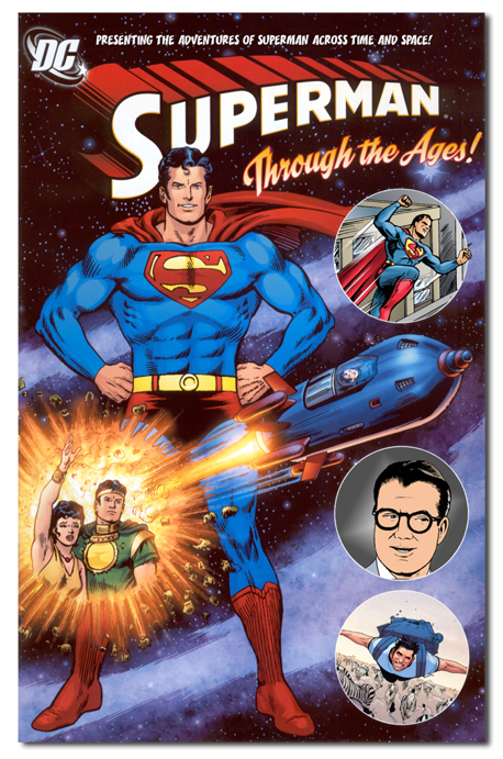 Cover to Superman Through the Ages! - The Comic Book! - the K-Metal Pitch