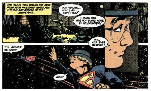 Miracle Monday from Superman #400, Elliot S! Maggin and Klaus Janson