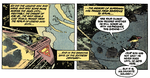 From Superman #400, Elliot S! Maggin and Klaus Janson