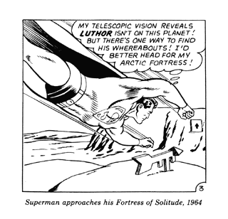 Entering the Fortress of Solitude