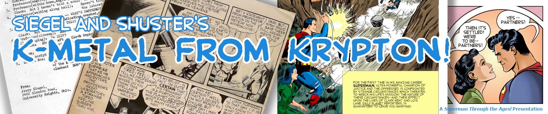 Siegel and Shuster's K-Metal from Krypton