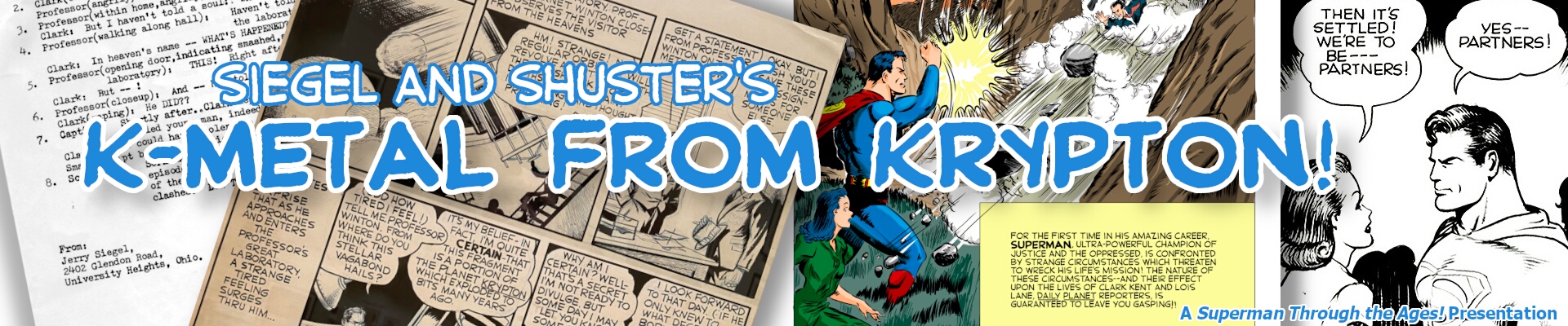 Siegel and Shuster's K-Metal from Krypton