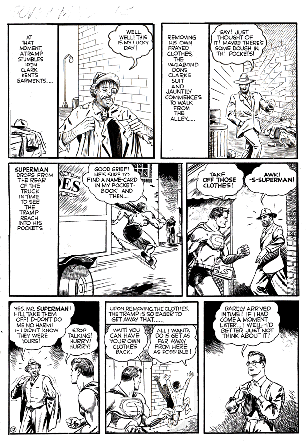 K-Metal from Krypton - Page 12: Lucky Day [Boring & Komisarow]