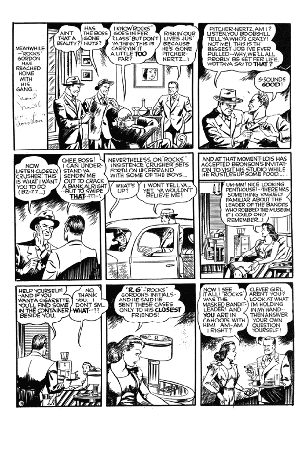 K-Metal from Krypton - Page 13: Clever Girl! [Cassidy & Komisarow & Foley]