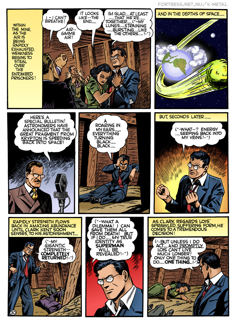 K-Metal from Krypton - Page 20: Only One Thing to Do! [Boring & Sikela]